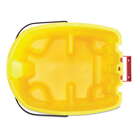 Rubbermaid Commercial 8 3/4 gal Yellow, Plastic 2064914